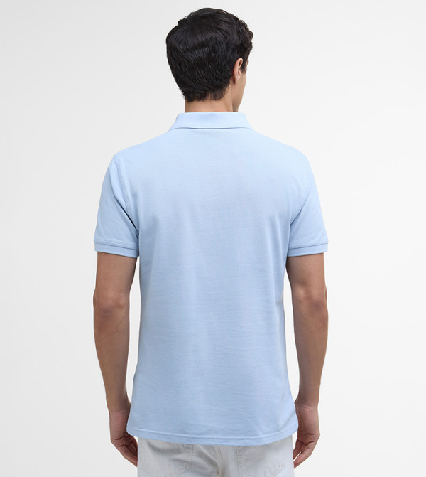 Barbour Barbour - Light Blue Polo T-shirts