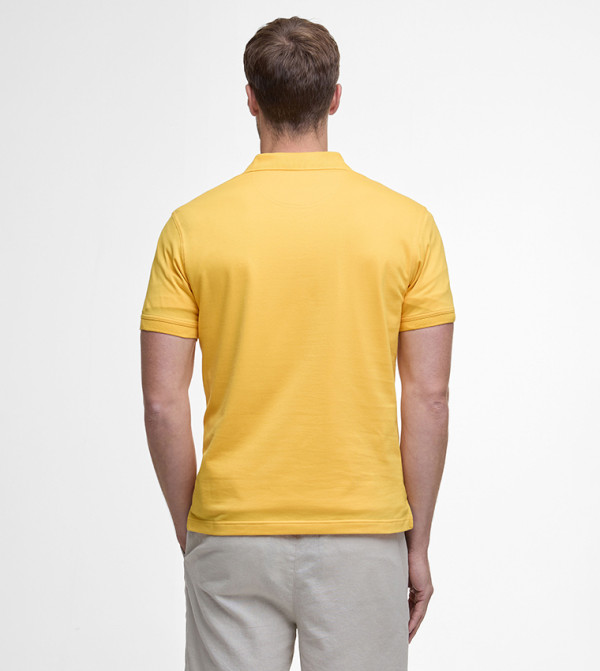 Barbour Barbour - Yellow Polo T-shirts