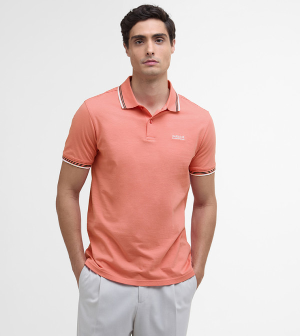 Barbour Barbour - Peach Polo T-shirts