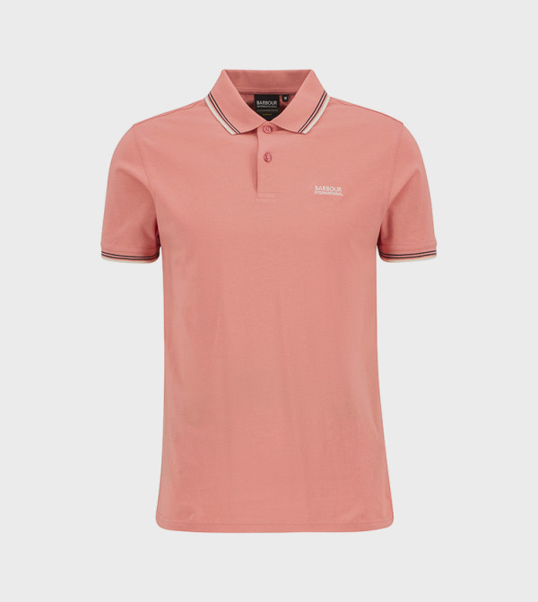 Barbour Barbour - Peach Polo T-shirts