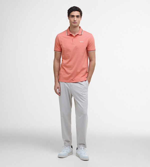 Barbour Barbour - Peach Polo T-shirts