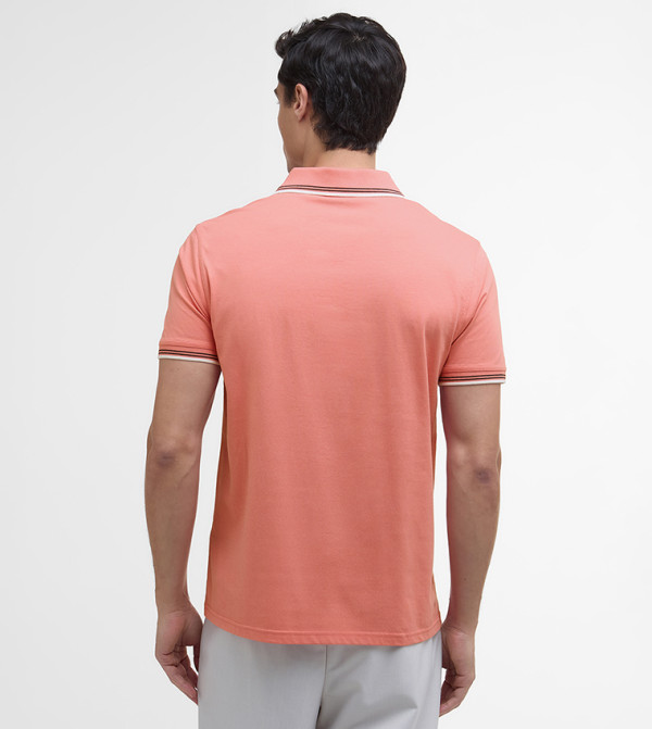 Barbour Barbour - Peach Polo T-shirts