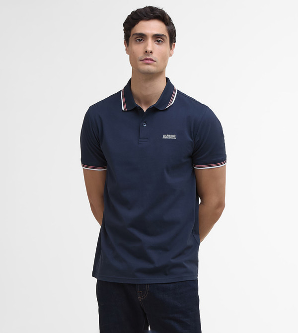 Barbour Barbour - Navy Polo T-shirts