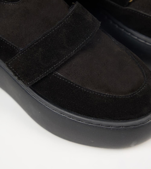 مانيجيرو بوت لمنتصف الساق - أسود Mid Calf Boots