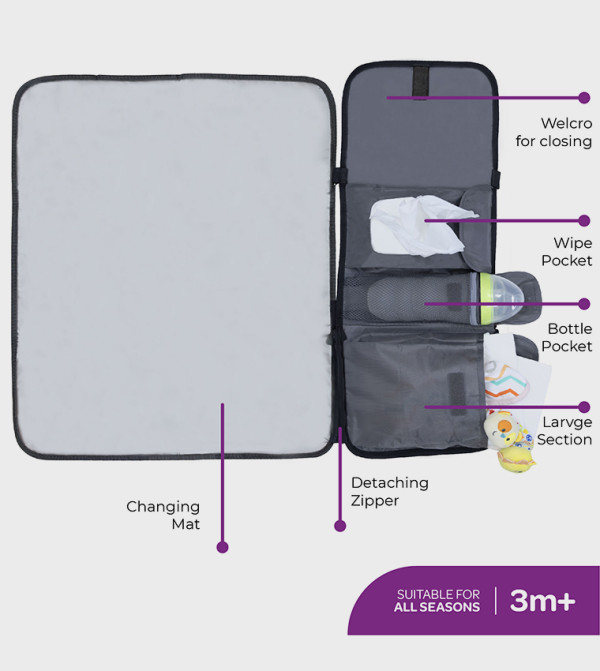 Moon  - Grey Diapering