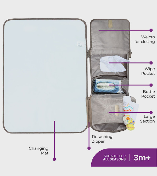 Moon  - Beige Diapering