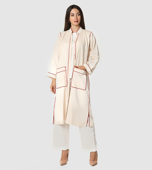 Moistreet Women Gifting trend - Beige Abayas