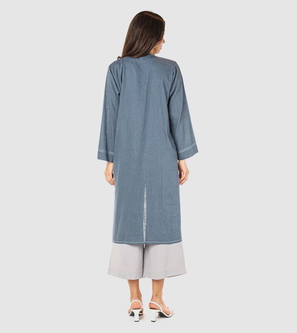 Moistreet Clothing Sets - Grey Abayas