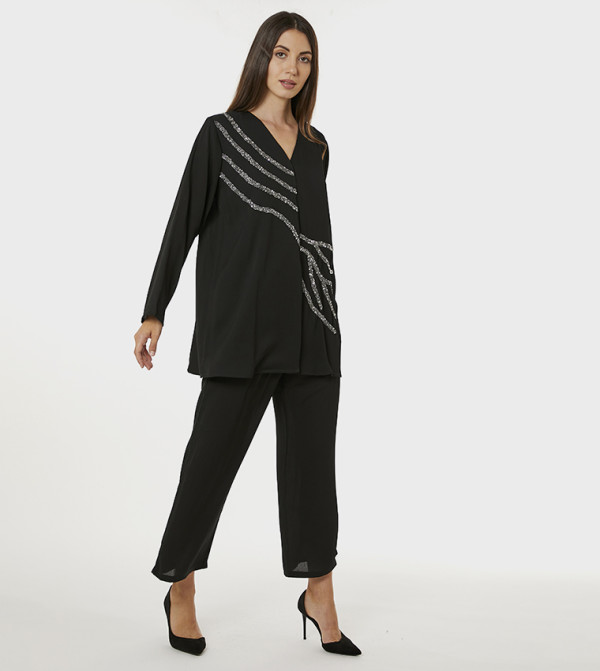 Moistreet Clothing Sets - Black Co-Ord Sets
