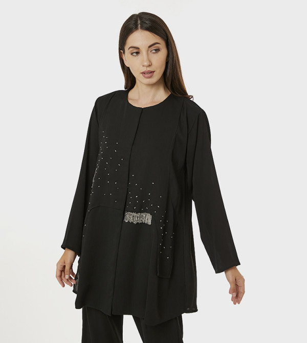 Moistreet  Co-Ord Set - Black Co-Ord Sets