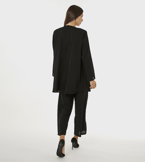 Moistreet  Co-Ord Set - Black Co-Ord Sets