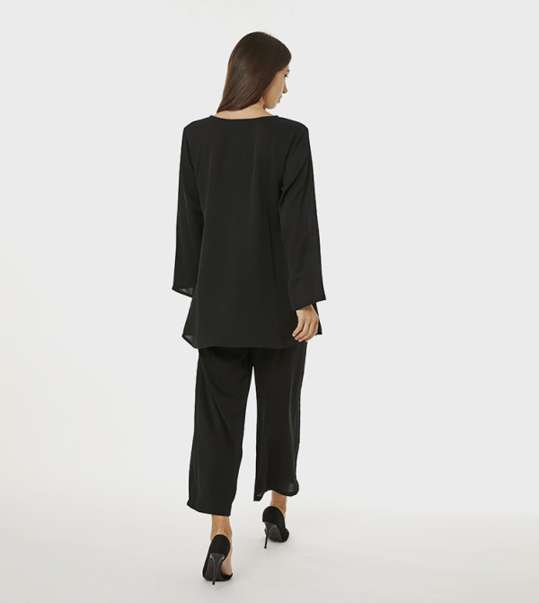 Moistreet  Clothing Sets - Black Co-Ord Sets