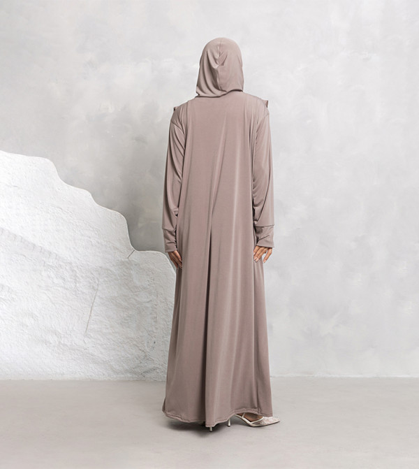 مويستريت  ملابس عربية  - بني  Abayas