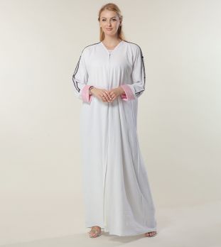 Moistreet Moistreet - White Abayas