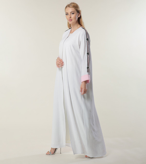 Moistreet Moistreet - White Abayas