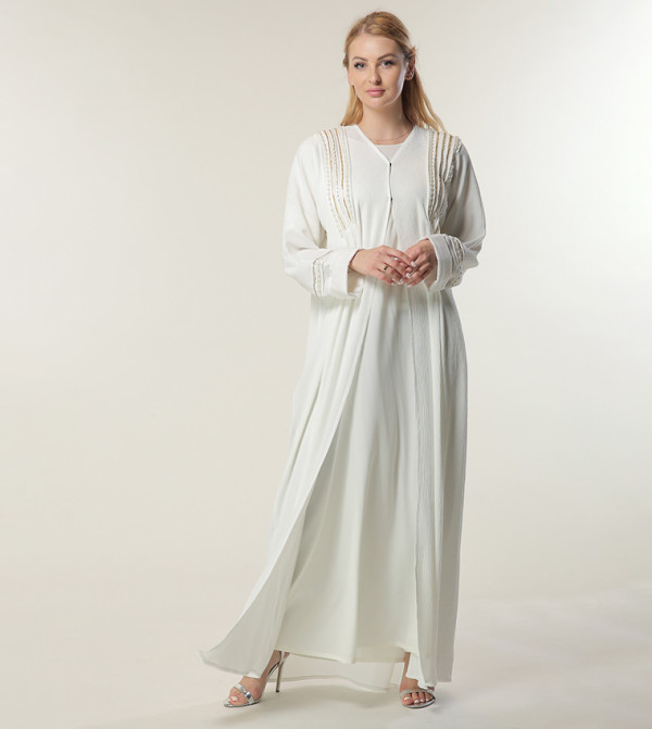 Moistreet Moistreet - White Abayas
