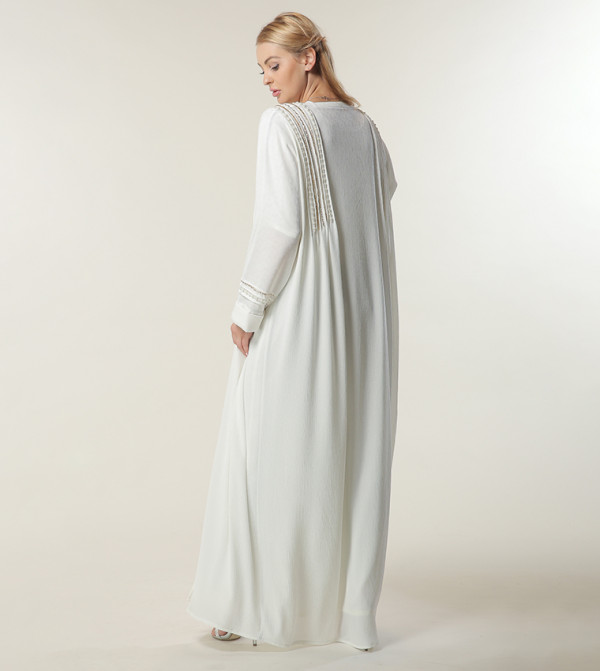 Moistreet Moistreet - White Abayas