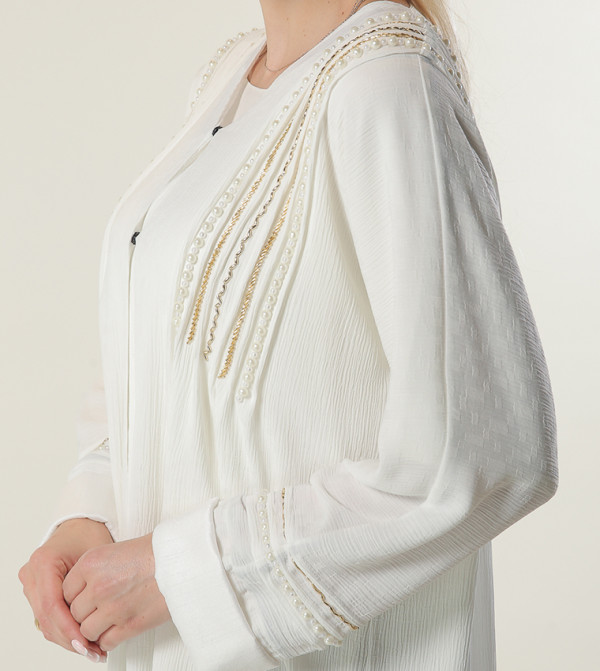 Moistreet Moistreet - White Abayas