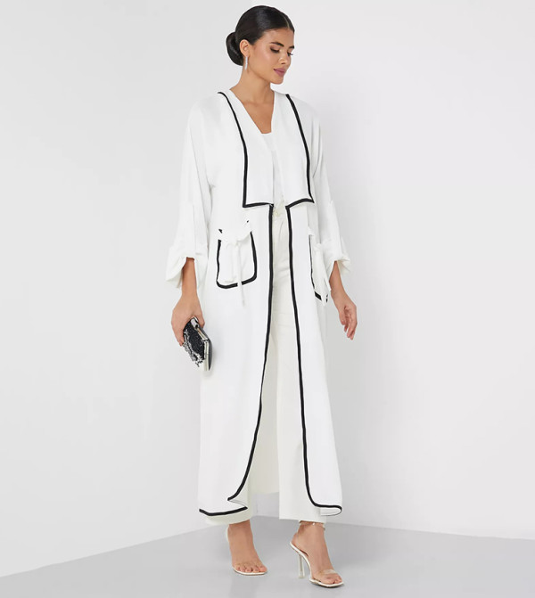 Moistreet Moistreet - White Abayas
