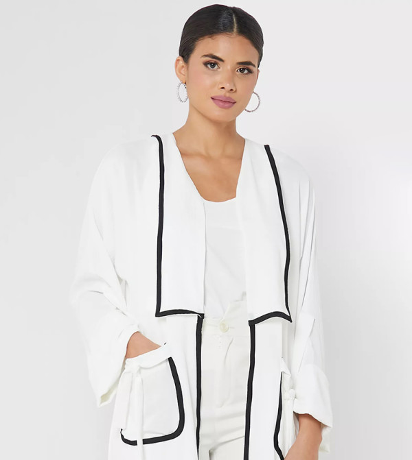 Moistreet Moistreet - White Abayas