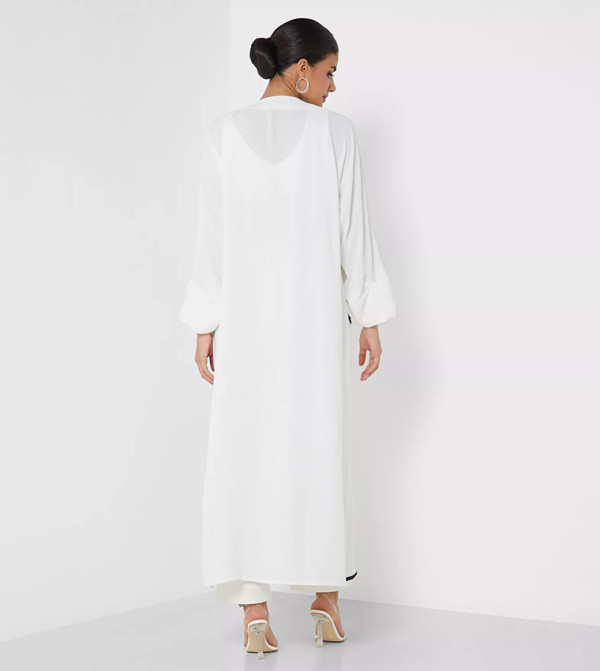 Moistreet Moistreet - White Abayas