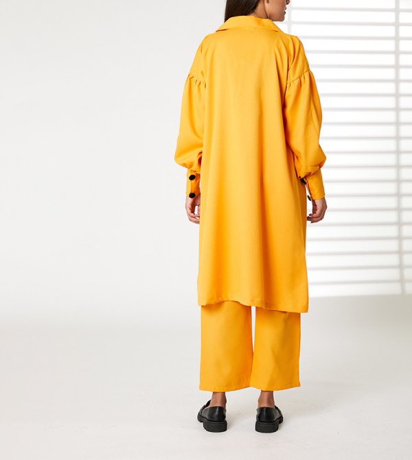 Moistreet  Co-Ord Set - Yellow Co-Ord Sets