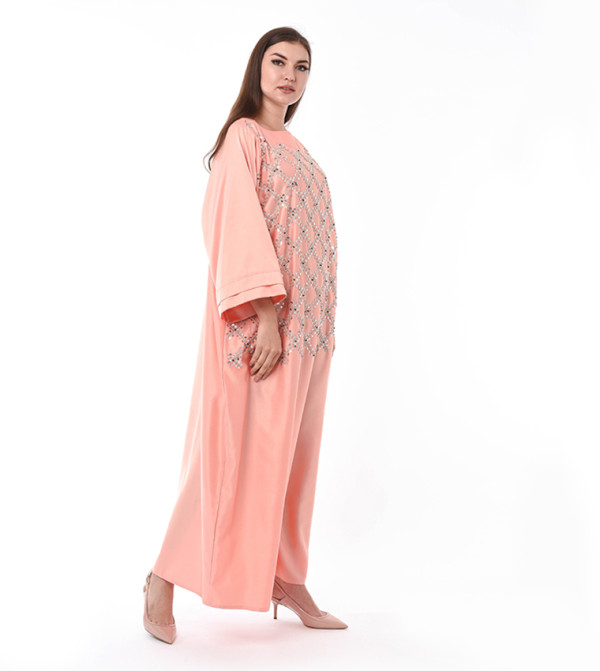 مويستريت  جلابية - برتقالي  Abayas