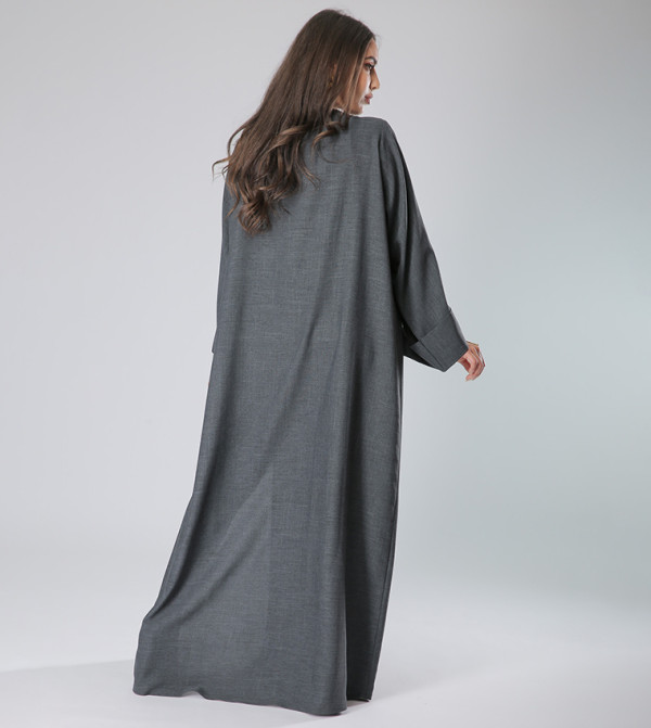 مويستريت  عباية - رمادي Abayas