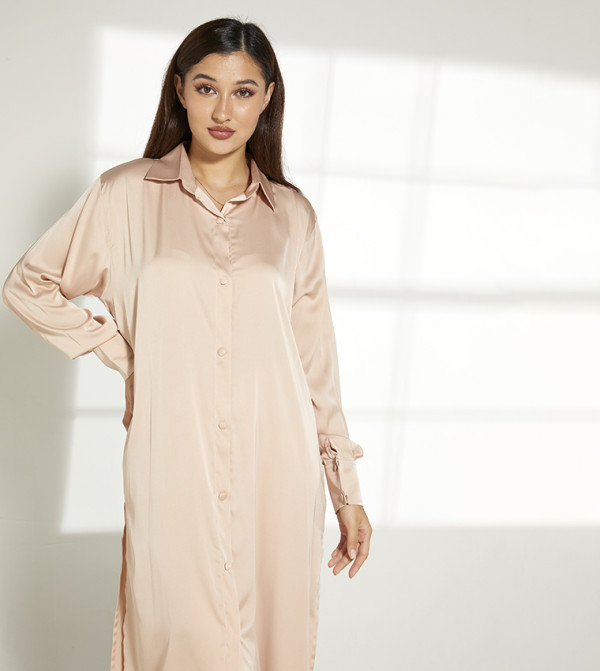 Moistreet  Co-Ord Set - Beige Co-Ord Sets