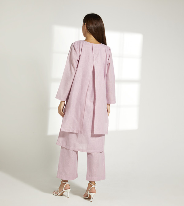 Moistreet  Co-Ord Set - Pink Co-Ord Sets