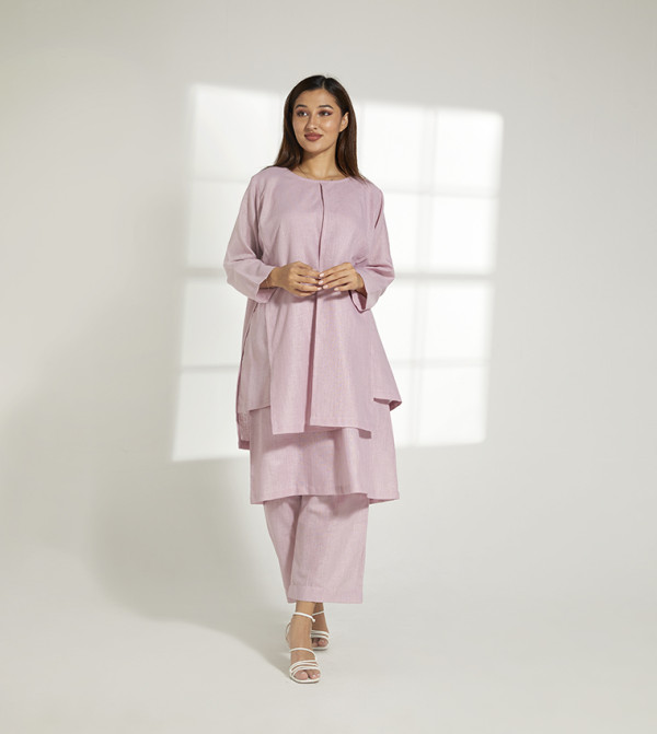 Moistreet  Co-Ord Set - Pink Co-Ord Sets