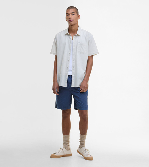 Barbour  Short Sleeves - White Short Sleeves