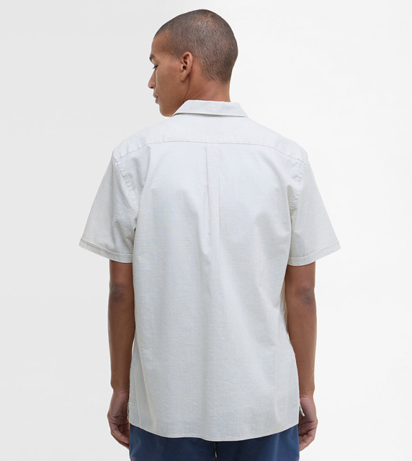 Barbour  Short Sleeves - White Short Sleeves
