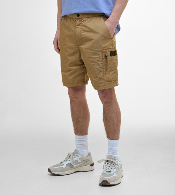 باربور  شورت كارجو - سراويل كارجو - بني  Cargo Shorts