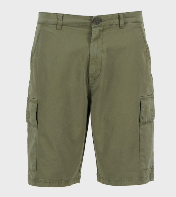 باربور  شورت كارجو - سراويل كارجو - أخضر Cargo Shorts
