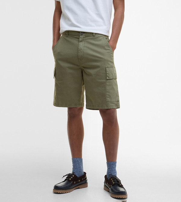 باربور  شورت كارجو - سراويل كارجو - أخضر Cargo Shorts