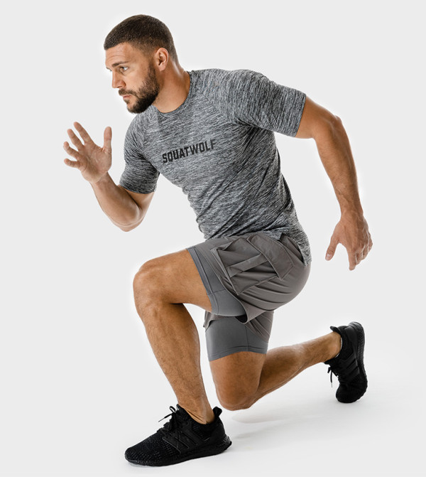 SQUATWOLF SQUATWOLF - Grey T-shirts