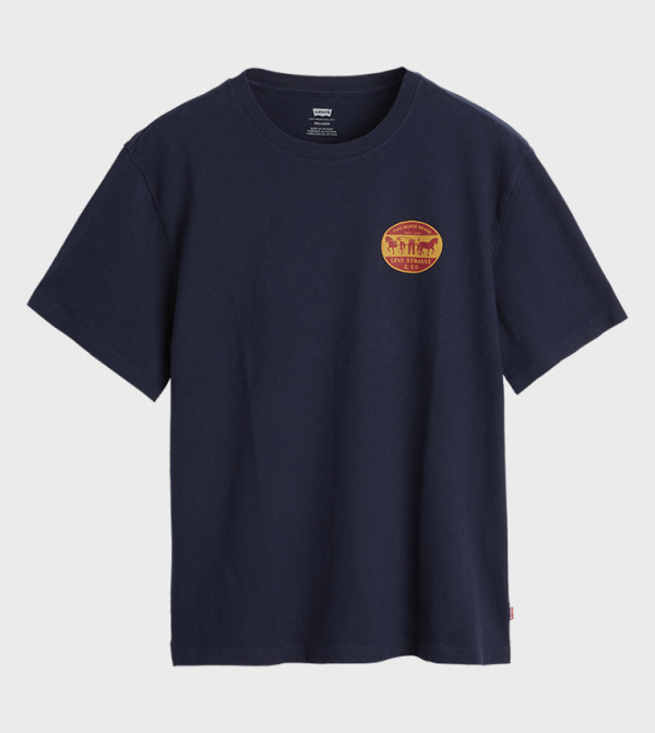 Levi's Levi's - Navy Round Neck T-Shirts