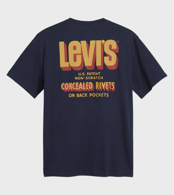 Levi's Levi's - Navy Round Neck T-Shirts
