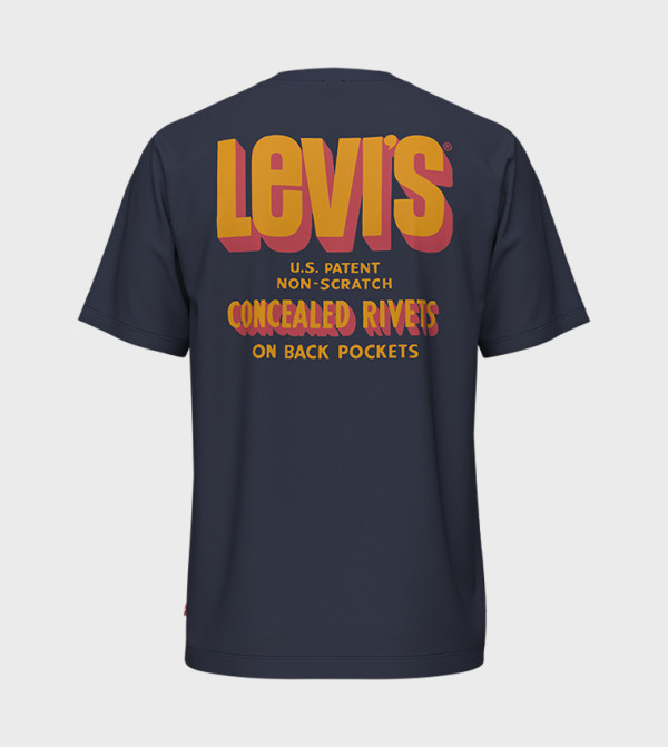 Levi's Levi's - Navy Round Neck T-Shirts