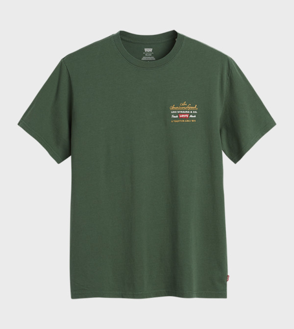 ليفايز  ملابس - أخضر Round Neck T-Shirts