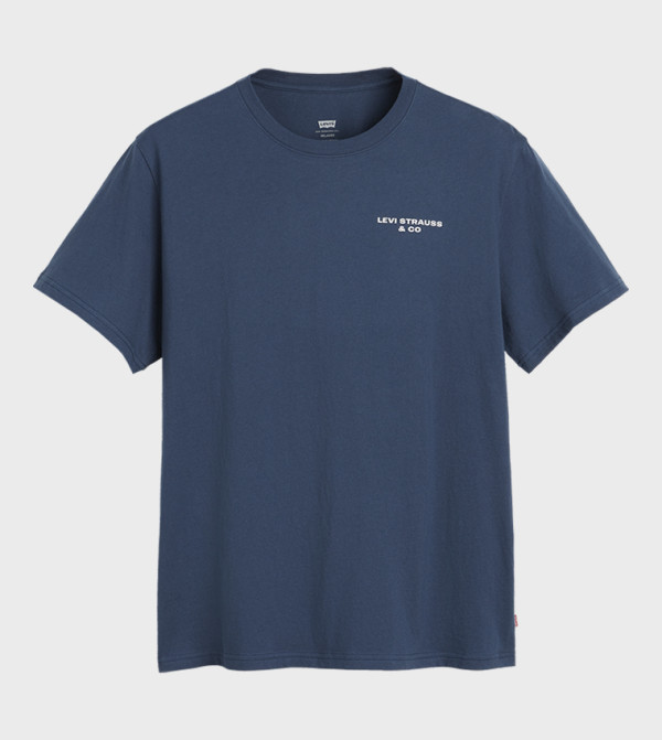 Levi's Clothing - Blue Round Neck T-Shirts
