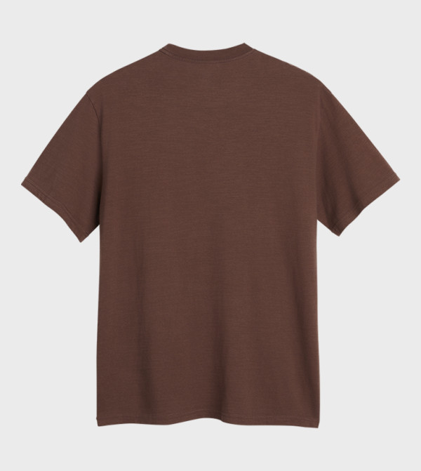 Levi's  Clothing - Brown Round Neck T-Shirts