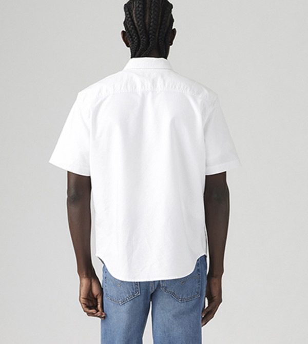ليفايز  ملابس - أبيض Short Sleeves