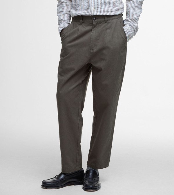 Barbour  Casual Pants - Green Casual Pants