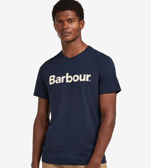 Barbour Barbour - Navy Casual T-Shirts