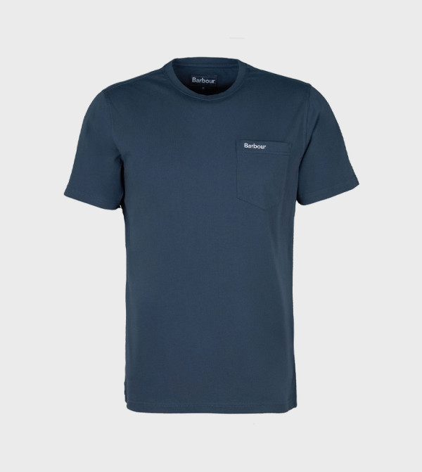 Barbour Barbour - Navy Casual T-Shirts