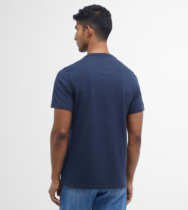 Barbour Barbour - Navy Casual T-Shirts