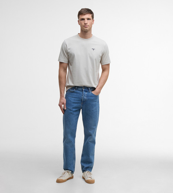 باربور باربور - بيج Round Neck T-Shirts