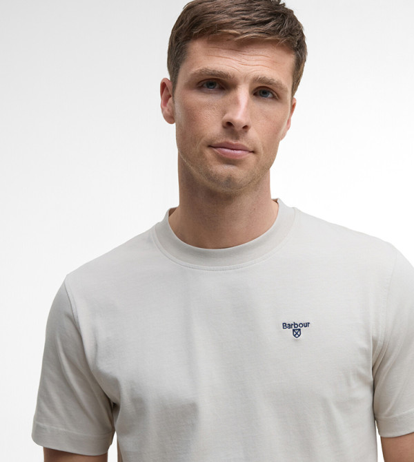 باربور باربور - بيج Round Neck T-Shirts